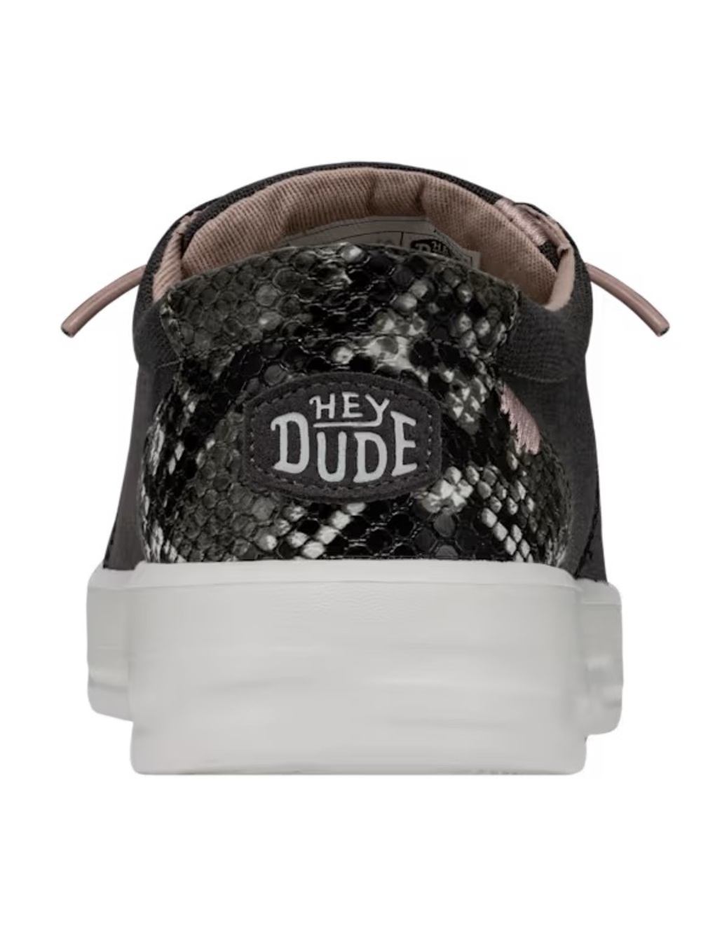 🆕 Hey Dude Black Canvas Sneakers - Picture 5 of 7